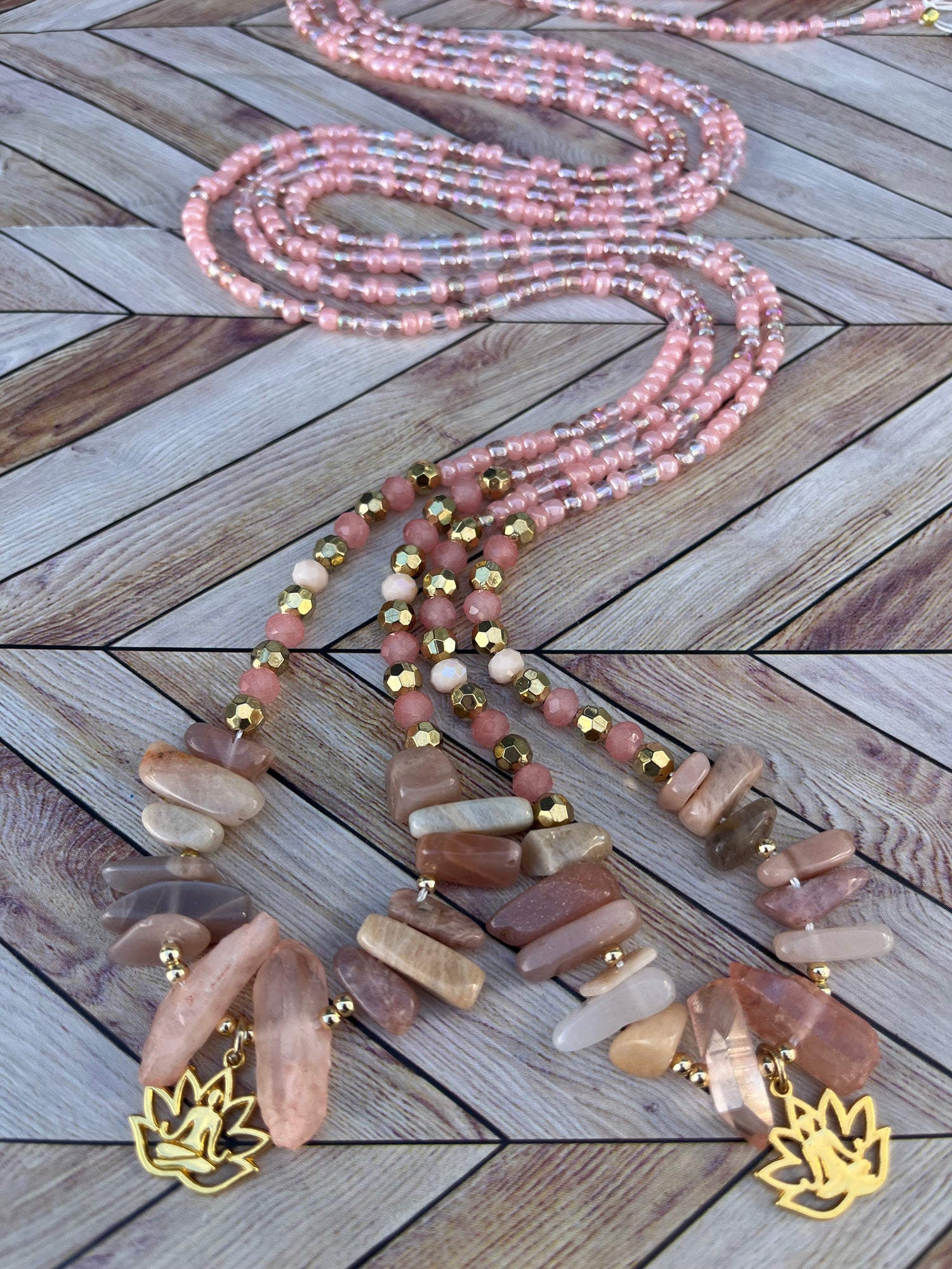 Crystal Waist beads